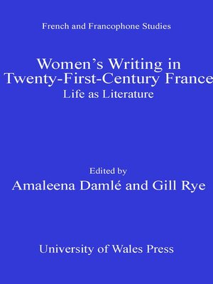 cover image of Women's Writing in Twenty-First-Century France